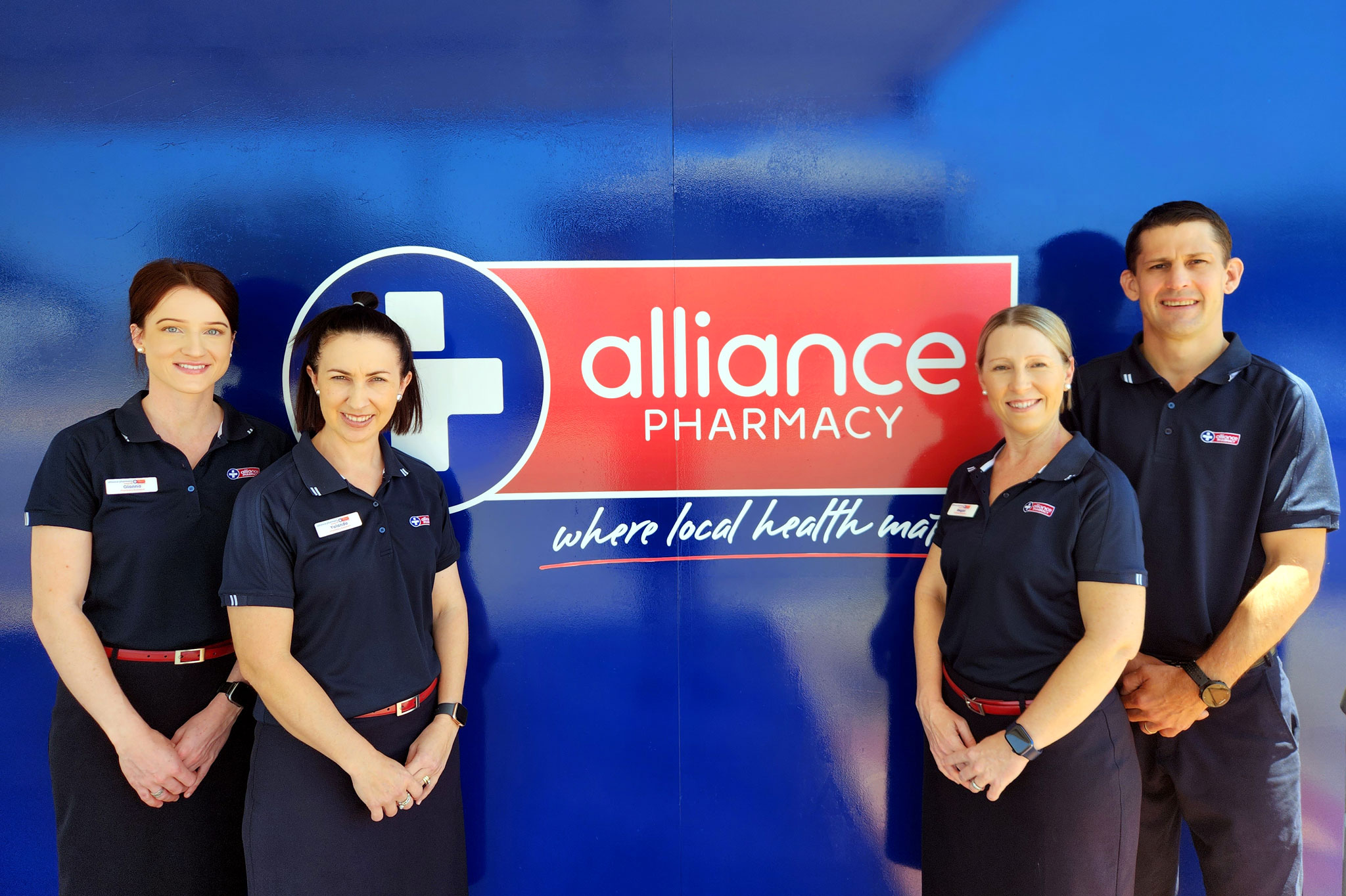 Alliance Pharmacy Home Hill Team Photo