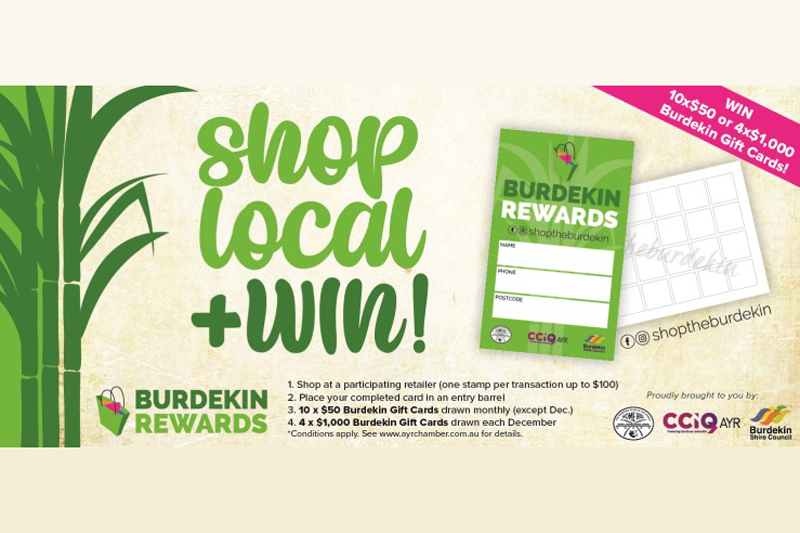 Burdekin Rewards encourages Buying Local