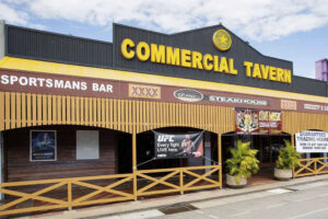 Commercial Tavern Ayr Entrance
