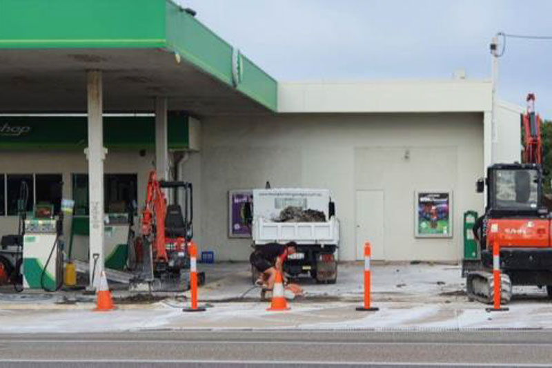Home Hill BP servo is getting a major facelift