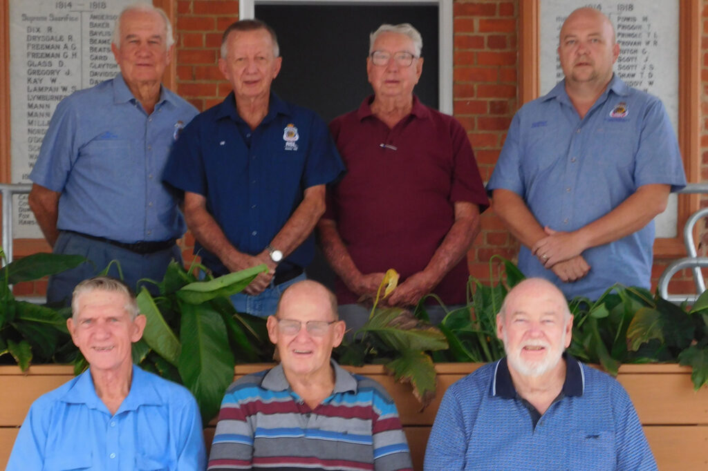Leaders of the Home Hill Sub Branch of the RSL