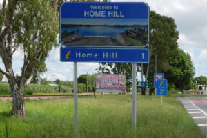 Welcome to Home Hill Sign