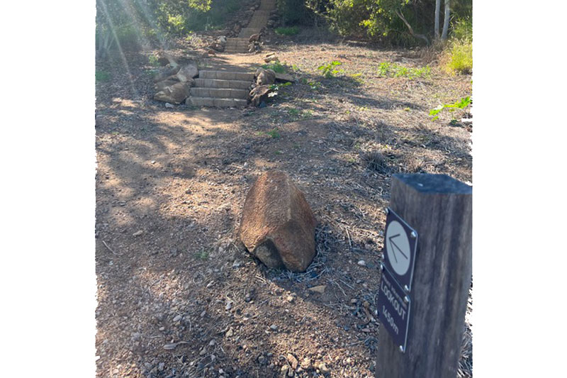 Mount Inkerman Lookout Path Entrance