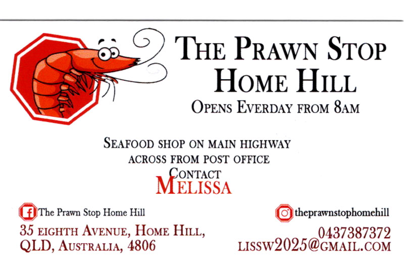 The Prawn Stop Business Card